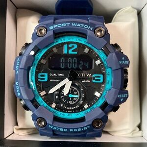 Activa Vextron Men's Sport Watch - 52mm, Blue (ACW1637-009)